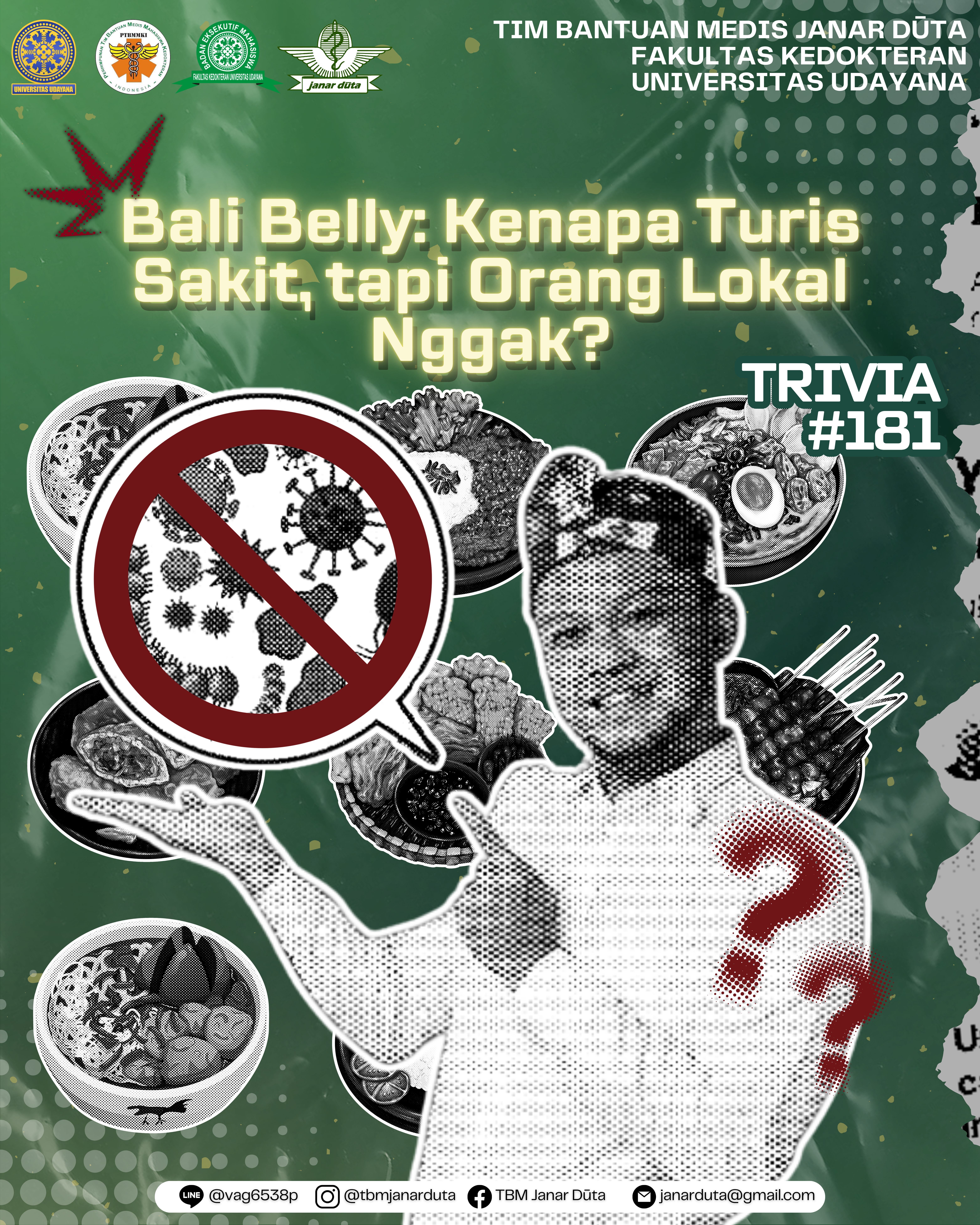 [JUNI] Bali Belly: Apakah Perut Orang Indonesia Lebih Kuat?